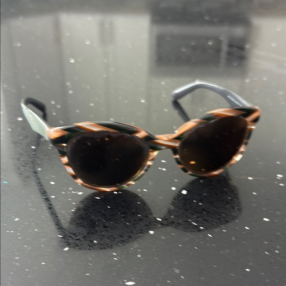 Prada Green and Tortoiseshell Sunglasses - Picture 1 of 3